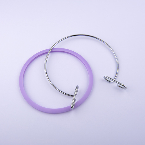 Embroidery stretcher, embroidery diy plastic embroidery booth, cross-stitch stretcher, embroidery hoop metal, adjustable 7.25 inches