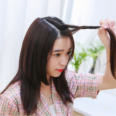 假發片墊發根貼片隱形無痕壹片式兩側增厚增發量蓬松器頭頂補發女