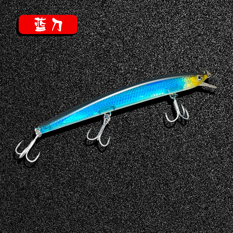 Flutter Minnow Lures Hard Baits Fresh Water Bass Swimbait Tackle Gear