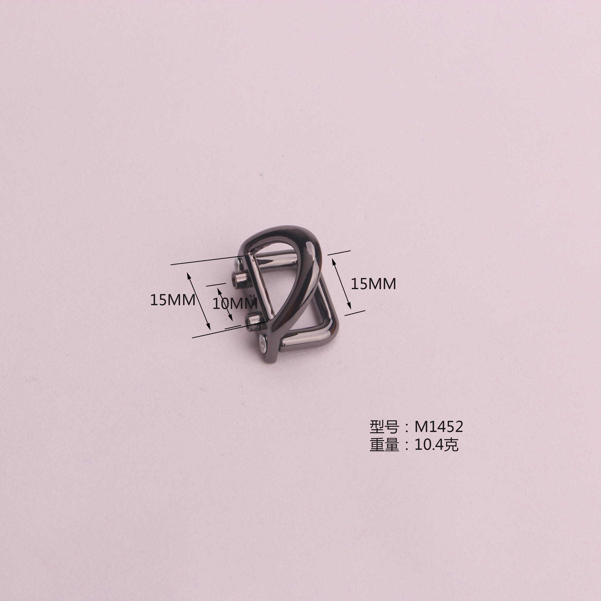 DIY Jewelry Luggage accessories Handbags jewelry Environmental protection hardware Kirsite high-grade electroplate Hanging buckle