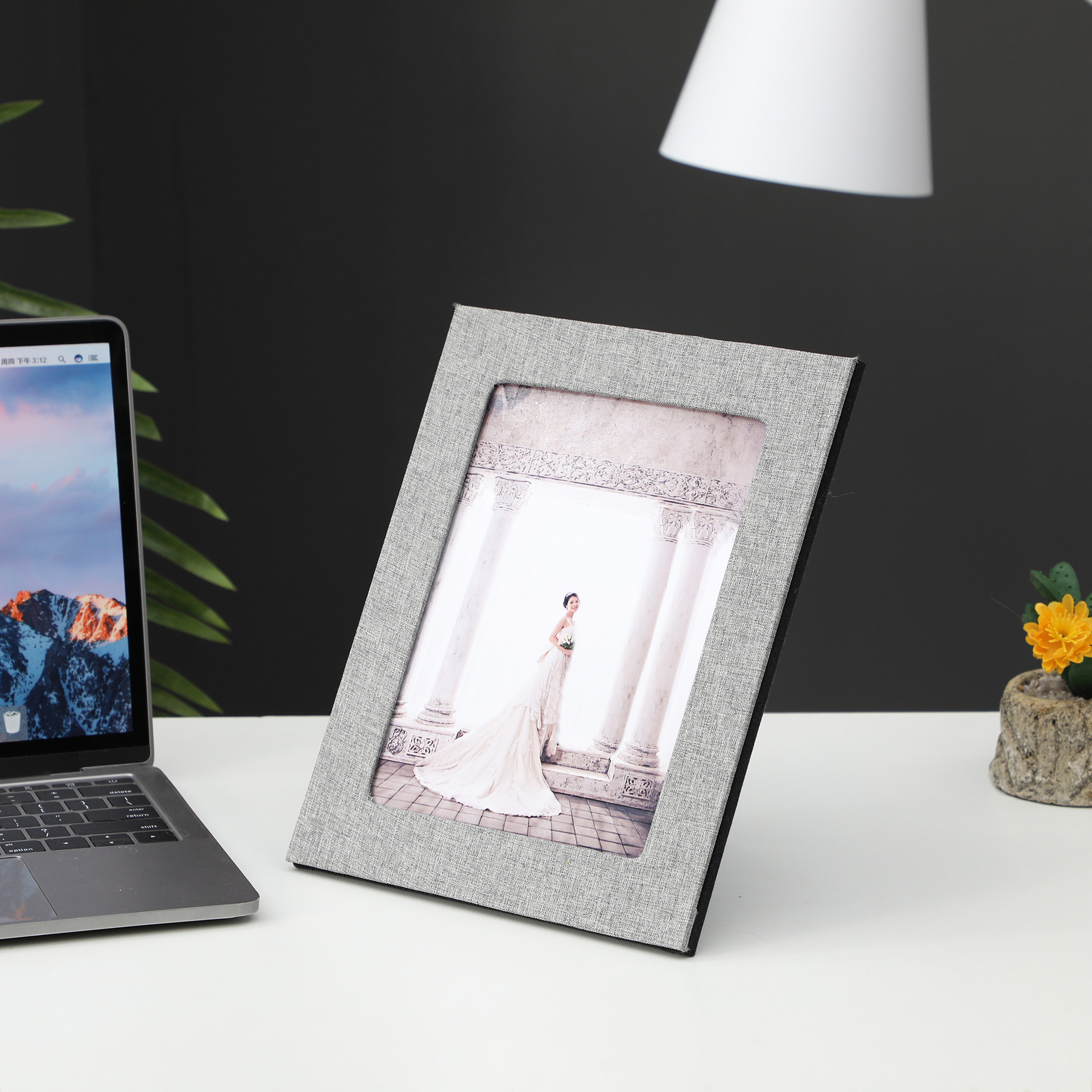 빈티지 테이블 사진 프레임 세로 홈 웨딩 사진 앨범 사진 벽걸이 벽 이중 목적 유럽식 포장 프레임