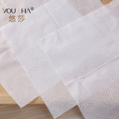 Yousha 100-Piece Pull-Tab Soft Cotton Tissues, Disposable Face Wipes – Dry & Wet Dual-Use Cleansing Towels, Wholesale YV079