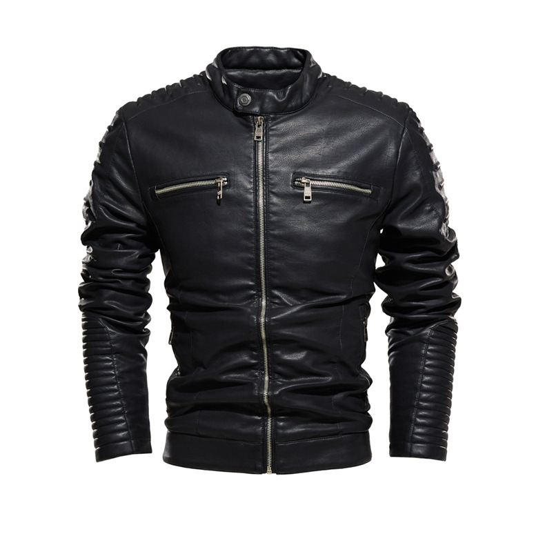 Veste en cuir homme - Ref 3443776 Image 13