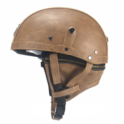 Harley leather hat helmet | Motosiklet kaskı (dəbilqə)