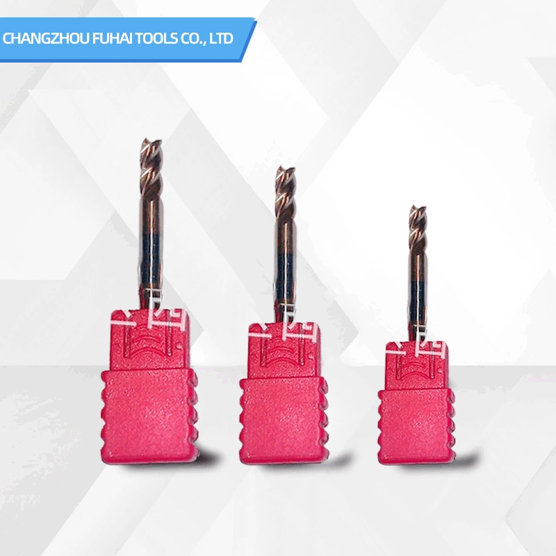 4-кромочная сверхтвердая Вольфрамовая сталь с покрытием фрезы