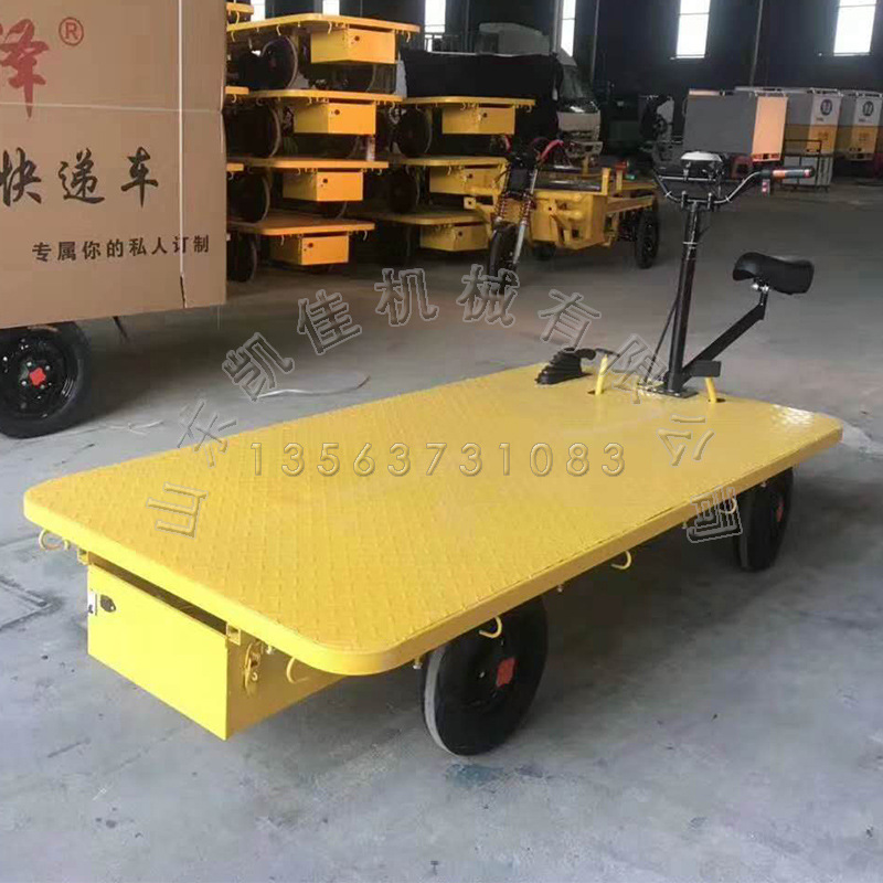搬运工具运货自卸车车自推车电动载重车电动车卸平板车搬家运输车