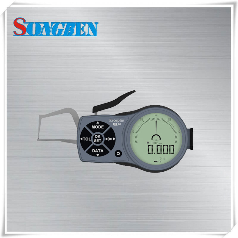 德国原装进口KROEPLIN指针式壁厚外测卡规外卡规K1R10S