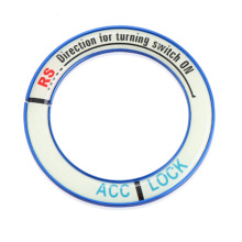 适用于长安CX20钥匙启火装饰圈 钥匙点火夜光贴 4S改装内饰