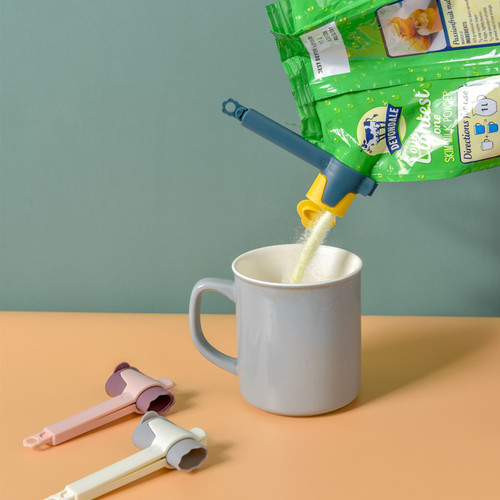 Food sealing clip, snack sealing clip, food sealing milk powder clip, plastic dispensing spout sealing clip