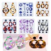 Crystal, epoxy resin, earrings, pendant, mold, handmade, mirror effect