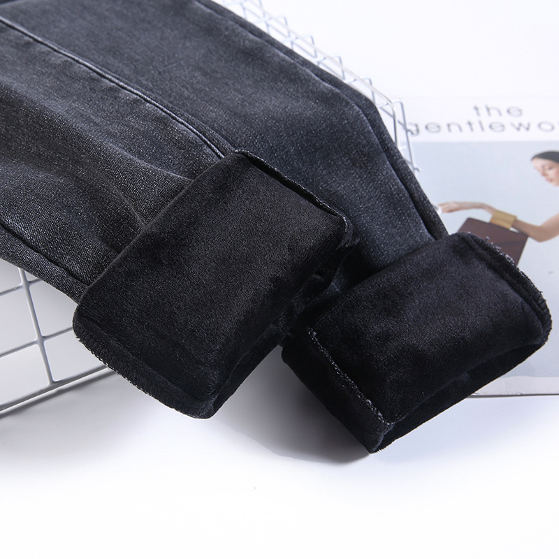 Pantalon minceur jeans en velours - Ref 3431788 Image 5