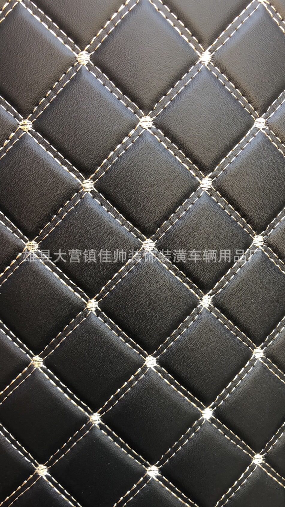 厂家促销4S店专用汽贸专用汽车大包围脚垫材料毛孔纹钻石vv环保料|ms