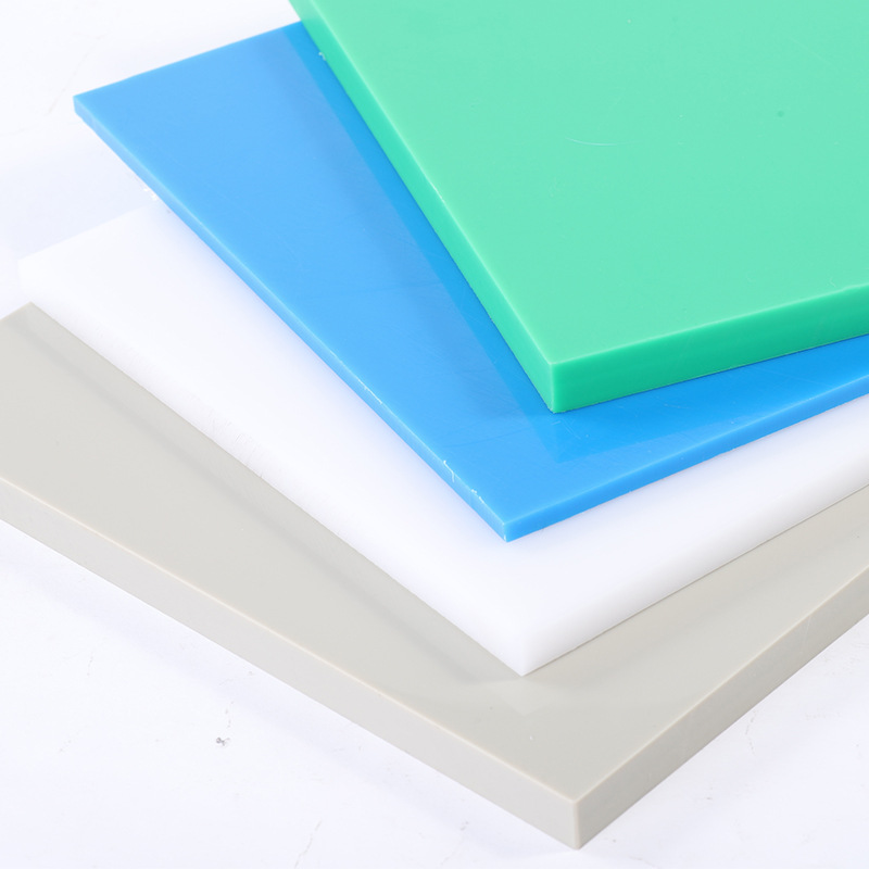 (2개) 공장 공급 고분자량 폴리에틸렌 PE 시트 고밀도 내마모성 HDPE 시트 흰색 플라스틱 PE 시트