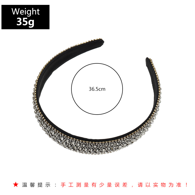 Fashion Simple Sweet Press Zircon Women's Hair Accessories Headwear display picture 2