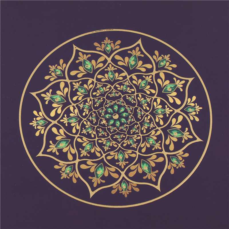 Wholesale color-printed logo, gold-embossed exquisite peacock wedding invitations, customized couple love birthday cards detail image 8