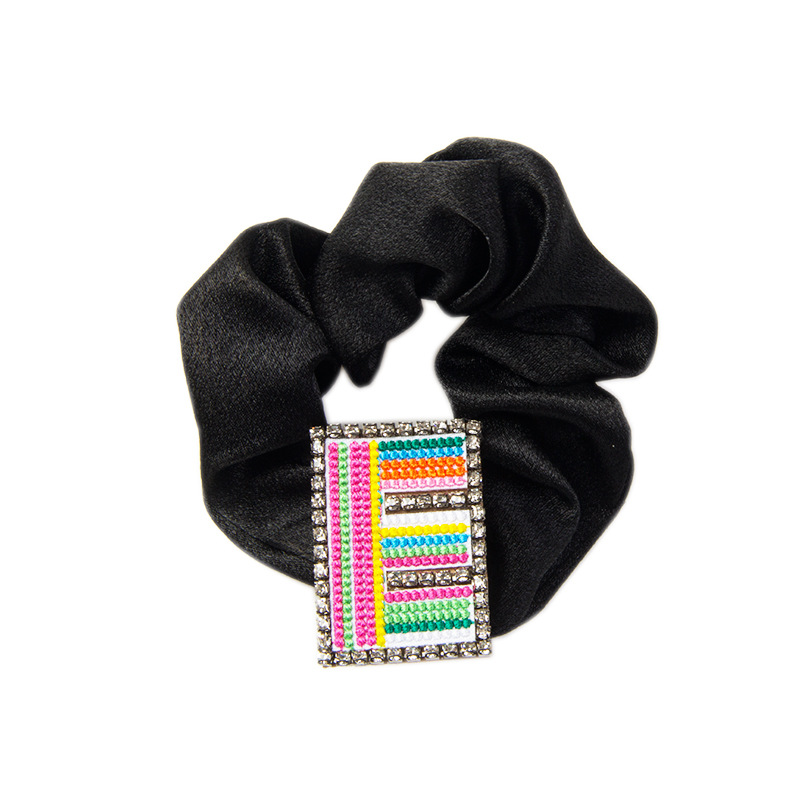 Femmes Style Simple Lettre Broderie Strass Attache-cheveux display picture 15