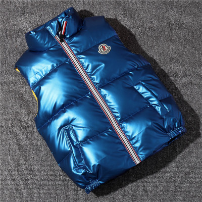 new pattern children Down Jackets Vest Boy girl Child thickening keep warm Stand collar waistcoat winter Exorcism vest
