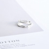 Retro ring, jewelry with letters, accessory, Korean style, silver 925 sample, English letters, factory direct supply