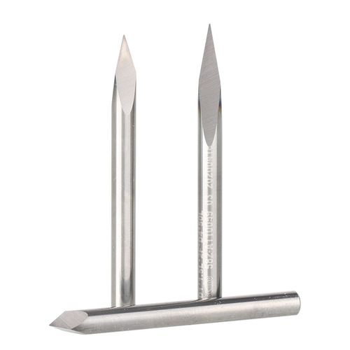 Cross-border hot selling 4mm handle triangular pyramid engraving drill bit engraving drill bit CNC engraving drill bit three-dimensional milling cutter