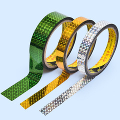 Manufacturer color laser tape diy decoration glitter BOPP tape gift gold tape