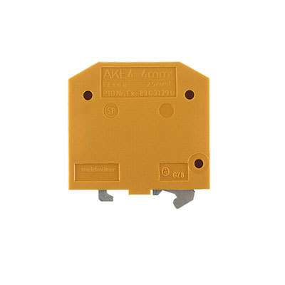 魏德米勒 AKE 4 微型接地端子 0380260000