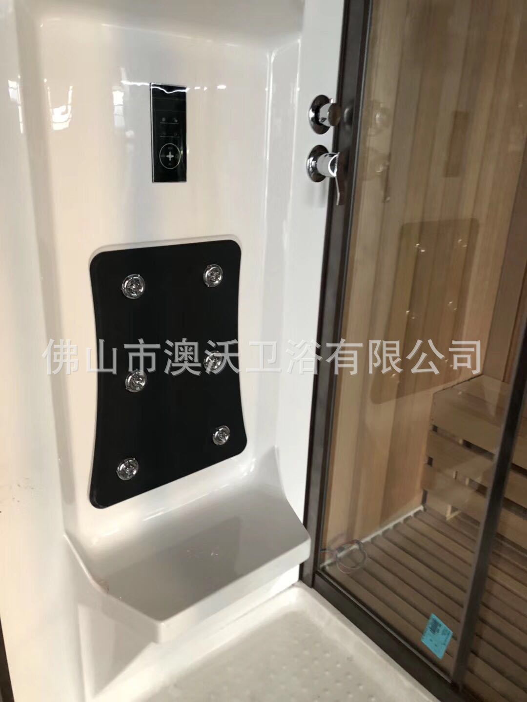 Fuente de la fábrica de madera familiar sauna de vapor húmedo sala de vapor seco sala de vapor húmedo y seco separación de madera ducha de vapor