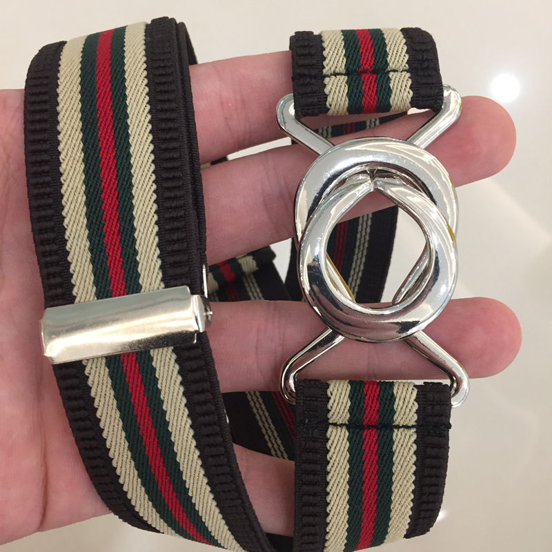 Green and red stripes