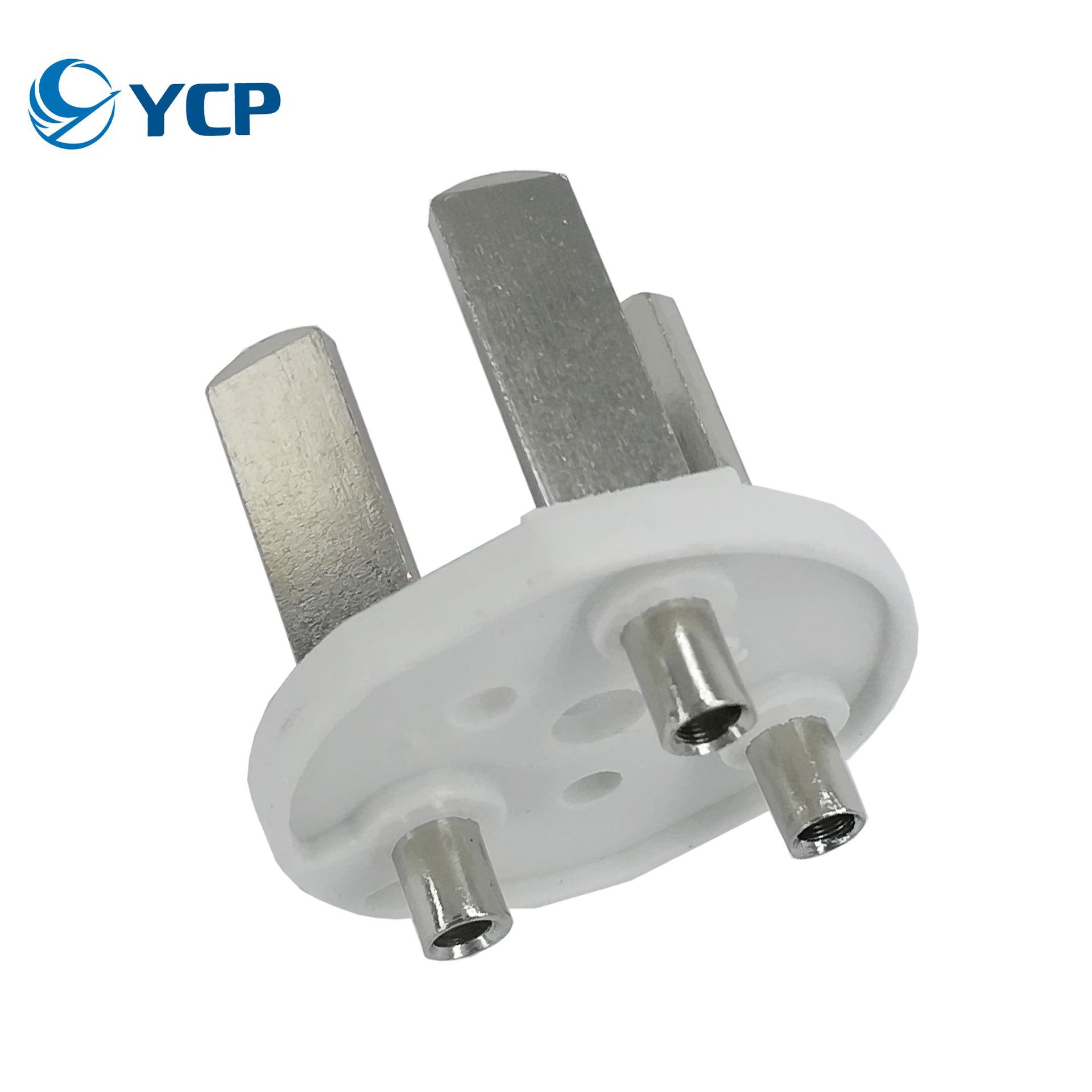 国标三插一体式内架 注塑型  圆形，加大型 电源线插头支架