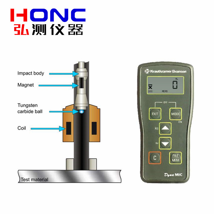 DynaMIC型 回弹硬度检测仪高精度便携式手持袖珍美国GE德国KK弘测