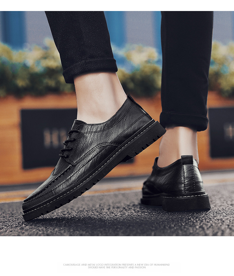 Herren Lederschuhe Sportschuhe Sneakers Synthetikgewebe Stoßdämpfung Fußgewölbeunterstützung Atmungsaktives Schuhwerk_voghion.com