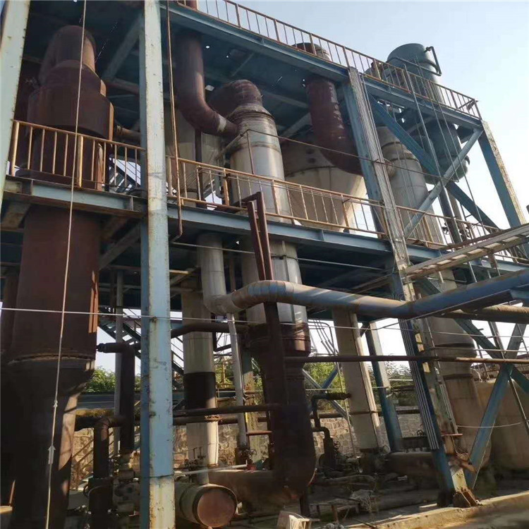 销售二手蒸发器 25吨单效外循环蒸发器薄膜蒸发器三效降膜蒸发器