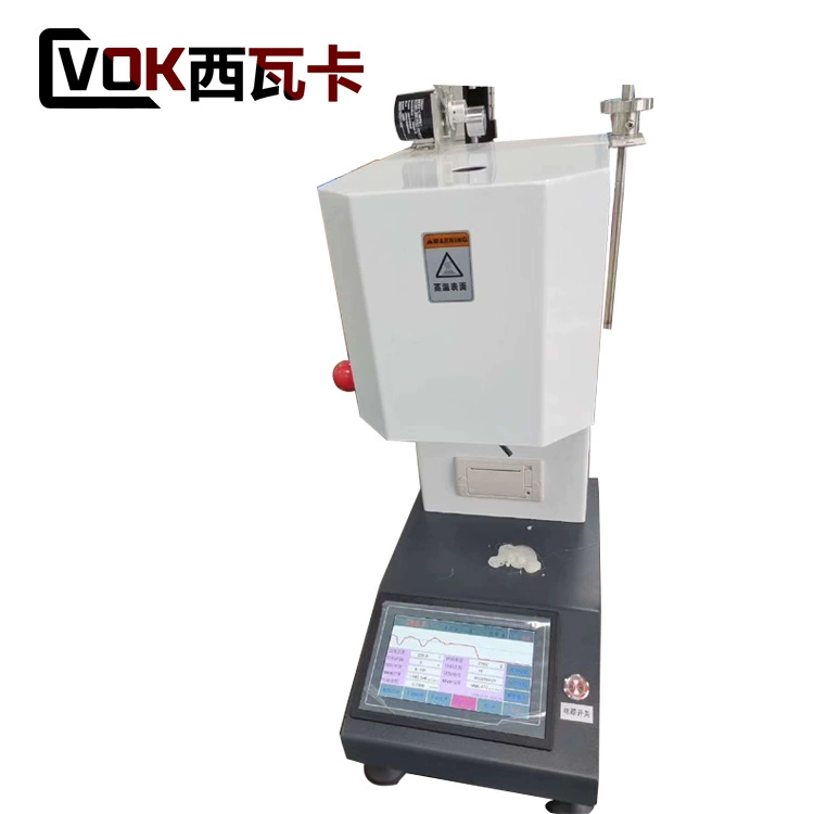 Измеритель индекса плавления, индикатор скорости плавления Измеритель плавления MFR Измеритель плавления ткани из расплава