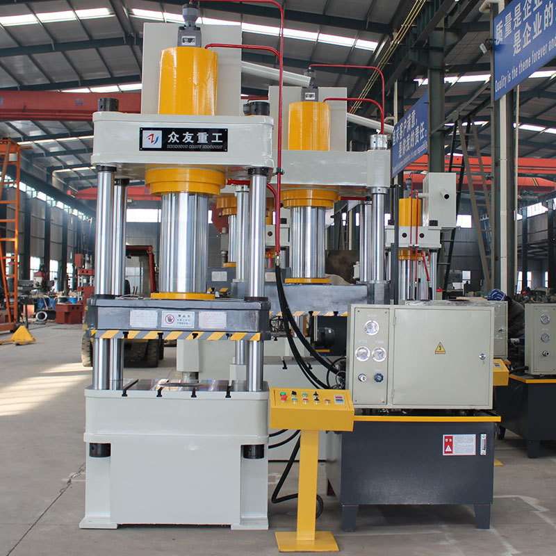 200T三梁四柱液压机 SMC电表箱成型液压机 模压机众友重工
