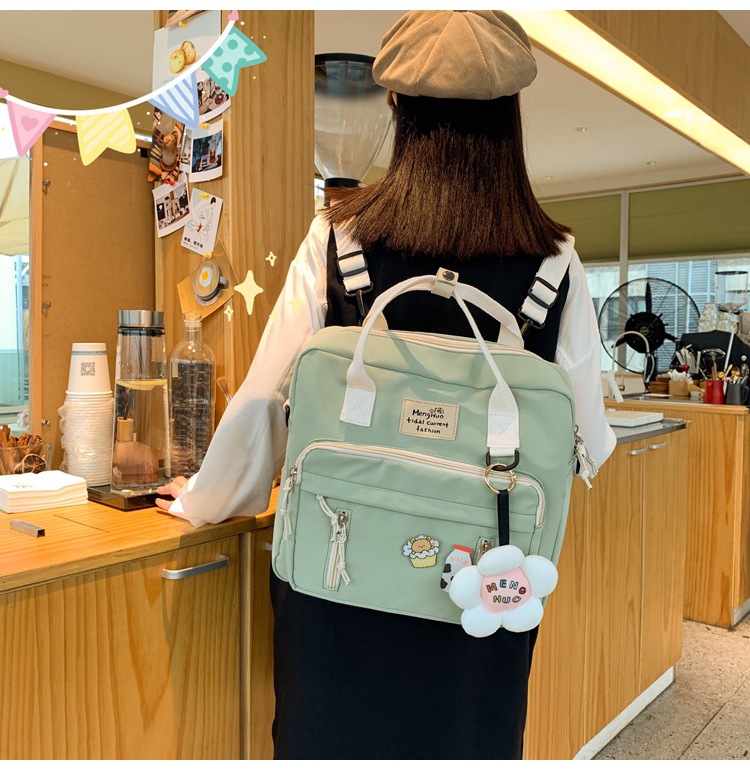 Fashion Flower Handbag Wild High Capacity Backpack display picture 55