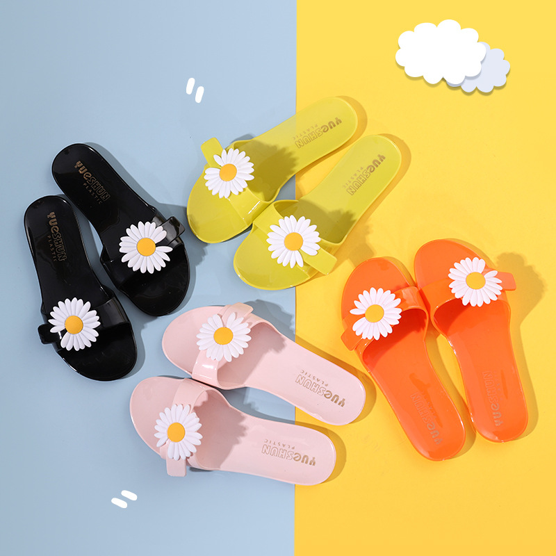 2020新款夏季拖鞋女外穿平跟时尚百搭网红凉拖邹菊一字带面凉拖鞋|ms