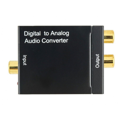 Wholesale digital to analog audio fiber optic coaxial AV TV audio converter