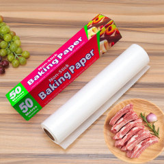 Silicone paper baking household high temperature oven barbecue plate barbecue oil-absorbing paper tin paper cake paper non-stick kitchen use