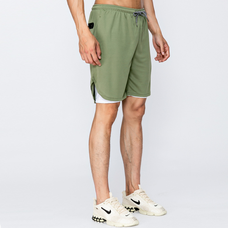 Hombres primavera y verano nueva moda deportes casual todo partido quinto pantalones al aire libre transpirable correr baloncesto fitness shorts