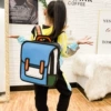 Small, blue