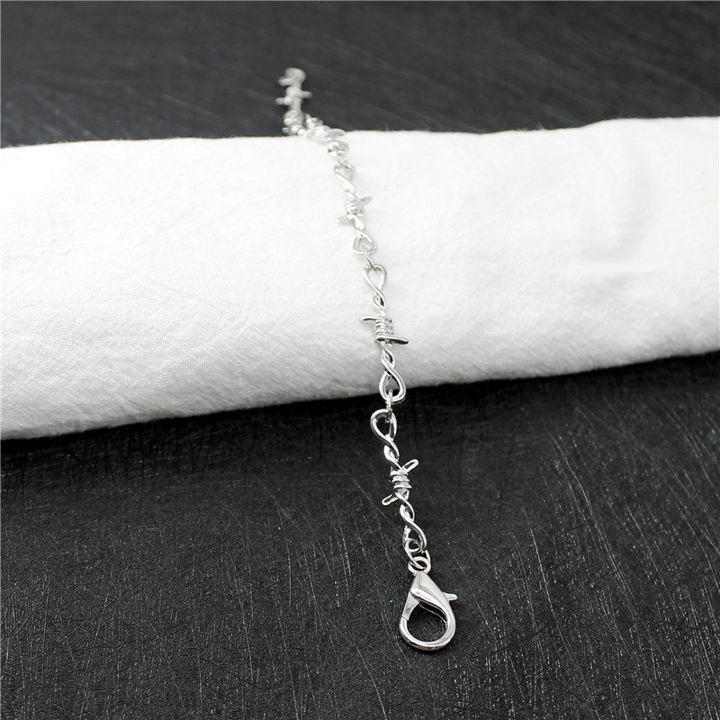 Dornen Gliederkette Modische Punk Halskette Für Damen Und Herren_voghion.com