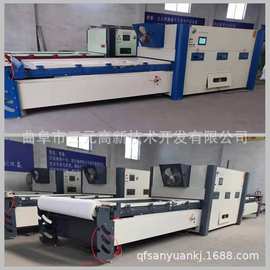 大负压真空覆膜机 木皮吸塑机 PVC覆膜机热转印 山东三元 图片