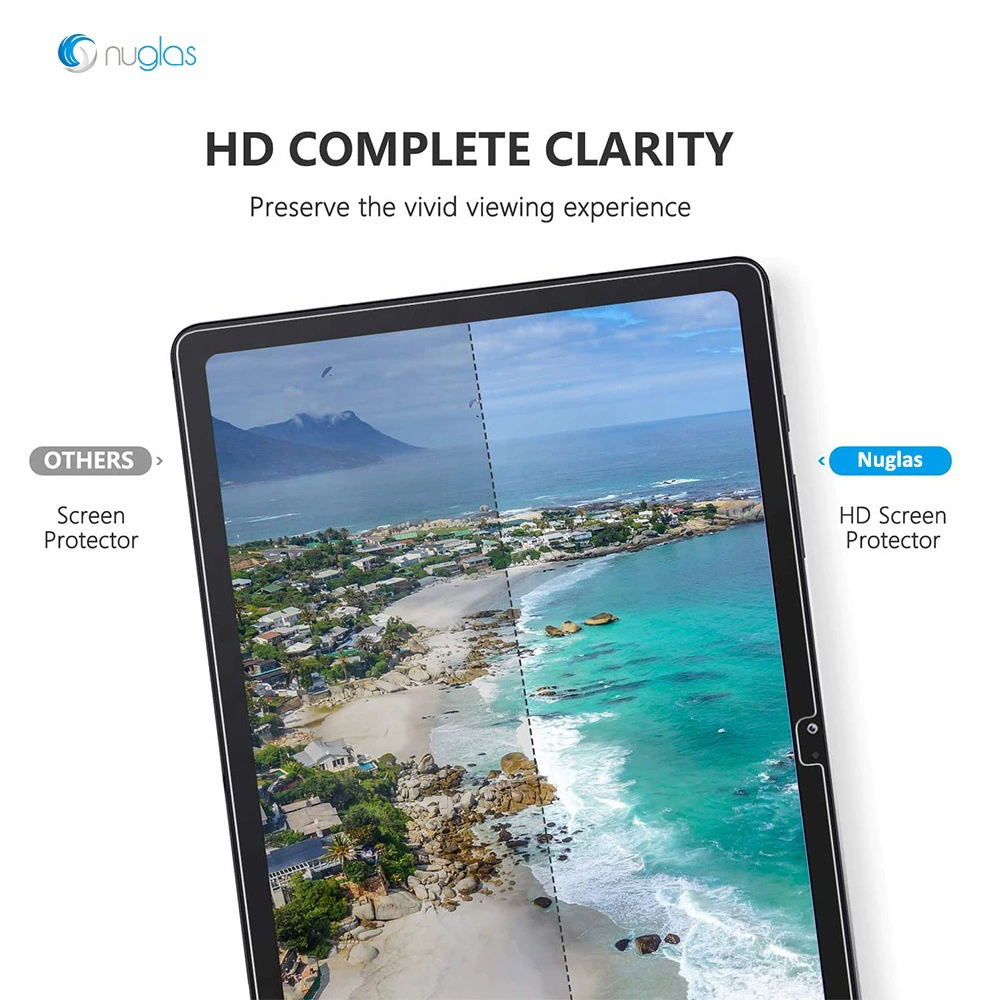 Защитная tempered-пленка NUGLAS подходит для планшета Samsung, пленка из нитритной стали