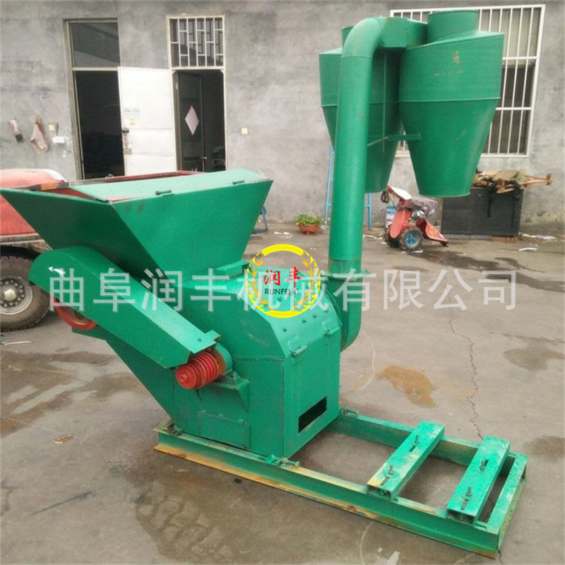 花生秧稻草秧粉碎机 沙克龙粉碎机参数 牛场饲料粉碎机