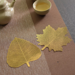 Factory Direct Sales Bodhi Leaf Tea Filter Tea Strainer Tea Leaf Filter Tea Pour-Over Filter Maple Leaf Tea Leaf Tea Separator Tea Ceremony Accessories