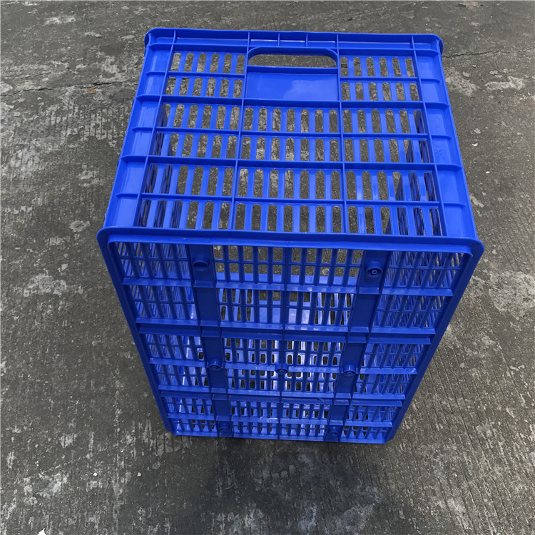 揭西蔬菜水果塑料周转筐830*630*510陆丰网格镂空胶筐 快递塑料框