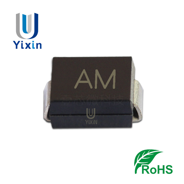 厂家直营 SMBJ7.0CA 丝印AM 600W DO-214AA双向瞬变抑制TVS二极管