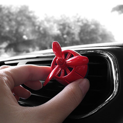 Air Force Three perfume car air outlet small fan rotating car air conditioner decorative propeller car aromatherapy