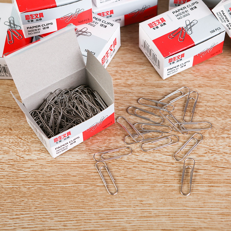 Metal Paper Clip Box 80 Pieces Office Supplies Wholesale display picture 5