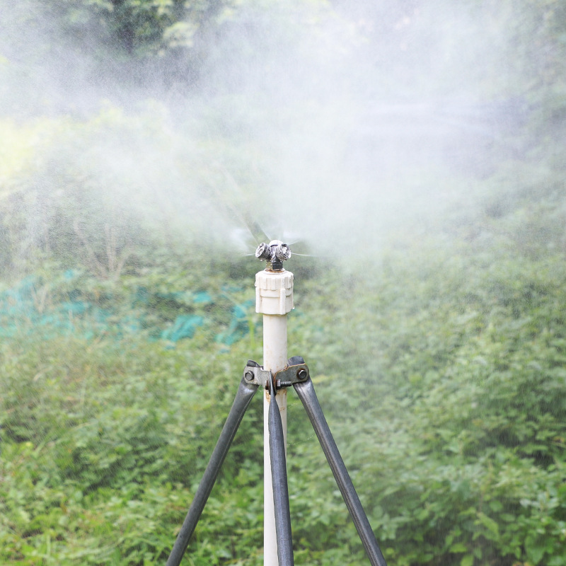 4 puntos de pulverización de pulverización de alta presión de cobre, jardín de la villa, equipos agrícolas de riego agrícola, pulverización de polvo sin impuestos