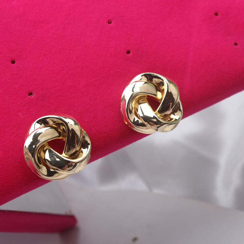 Women'S Gender Wholesale Jewelry 1 Pair Vintage Style Geometric Metal Ear Studs